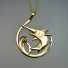 Custom Swordfish Logo Pendant